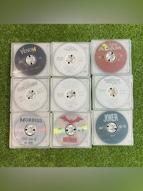 Lot Of 9 Marvel & DC Movie DVD’s